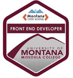 Front End Developer Badge